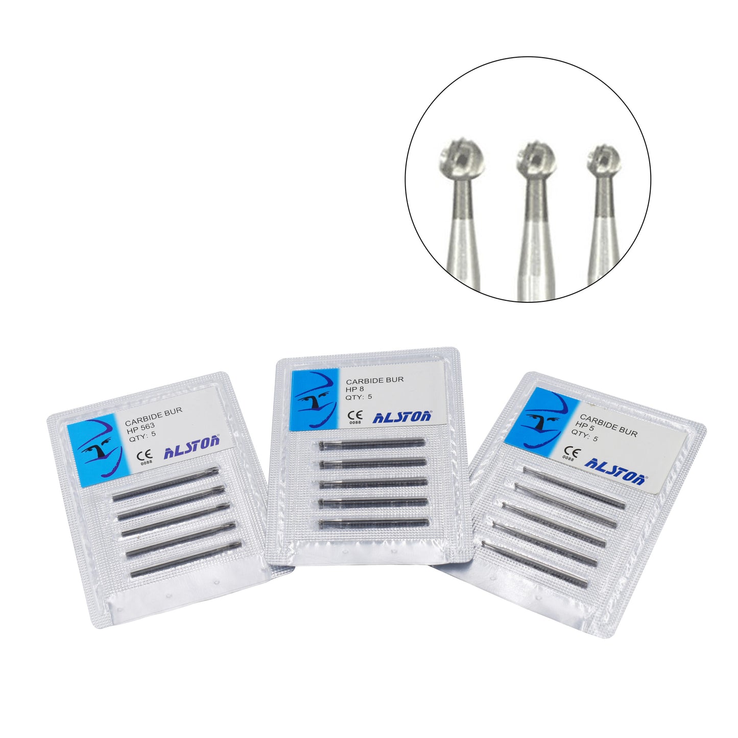 Shape Surgical Carbide Dental Diamond Burs Dental High Speed Burs Dental equipment