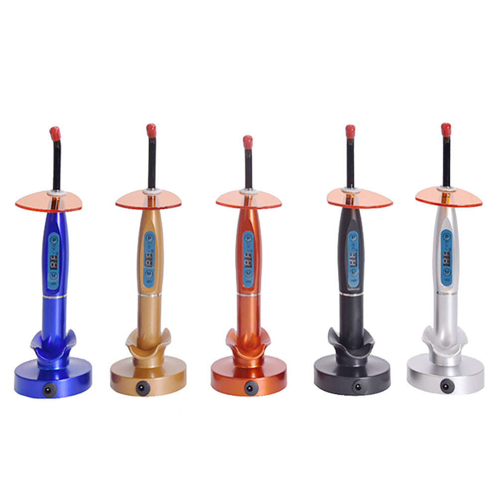 New Design Base Charge Rainbow Led Digital Light High Power UV Dental Hight Quality Curing Light