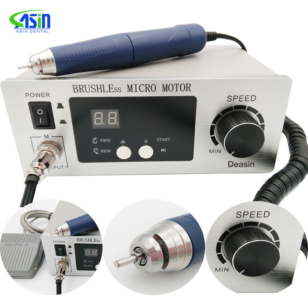 Dental Lab 70000rpm Brushless Micro Motor Jewellery Engraving Micromotor Polishing Machine With Handpiece Other Dental Equipment
