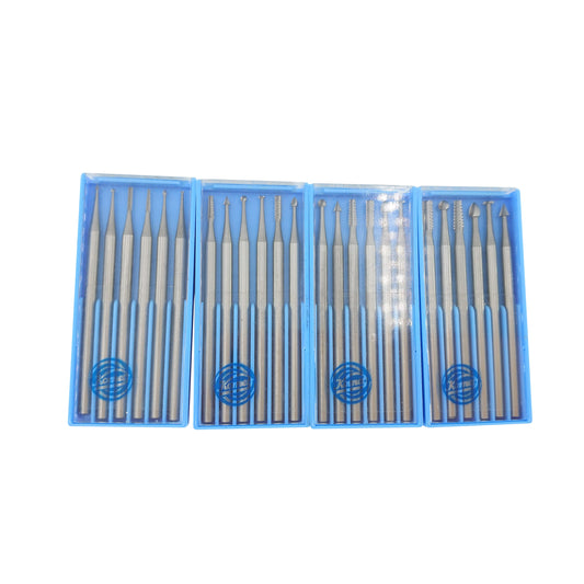 Dental Tungsten Steel Burs Tungsten Carbide Rotary Burrs Set