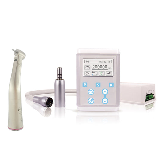 Electric Brushless Motor with 1:5 Contra Angle Micro Motor Dental Dental Micromotor Metal Ce Turbine 1 YEAR Class II 1years