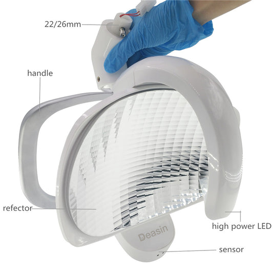 reflector dental led oral operating lamp for dental unit chair