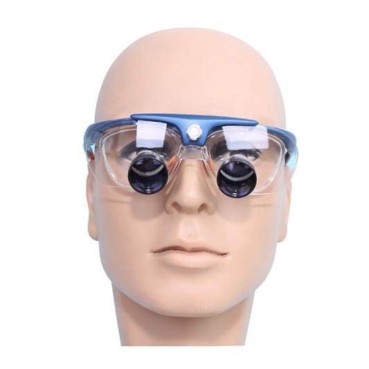 2.5X .3.5X TTL Dental Loupes Embedded Surgical Magnifying Glass With Long Working Distance