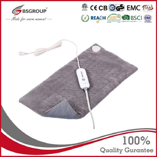 100-120V Extra Large XL King Size 12x24" Microwave Electric Heating Pad for Cramps Back Pain Auto Shut Off Body Warmer US Plug