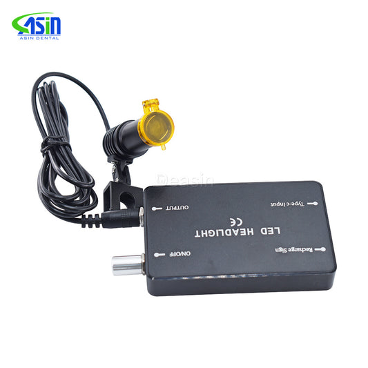 Dental Adjustable Head Light With UBS Charger Convenient For Medical Surgery Dentistry LED Light Dental Material Equipment
