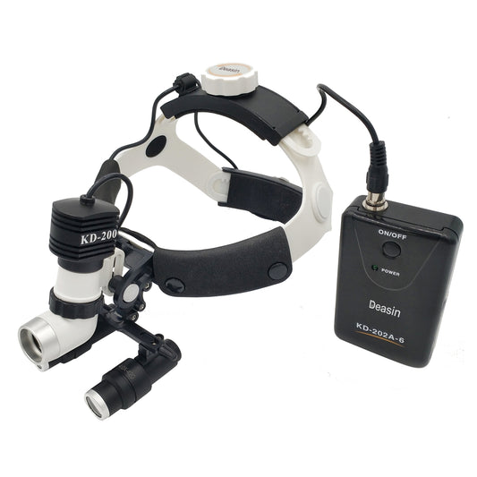 High quality Dental 4X/5X 6X loupes medical surgical medical loupe with headlight medical headlight Dentistry Tools