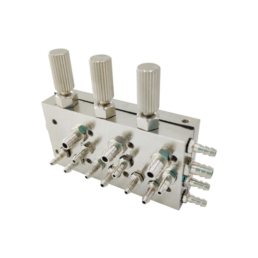 Dental 3 in 1 Valve Air Control Water Valve Dental ValveTriple diaphragm valve