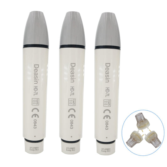 White dental scaler handpiece air scaler handpiece handle for wood pecker satelec HD-7L