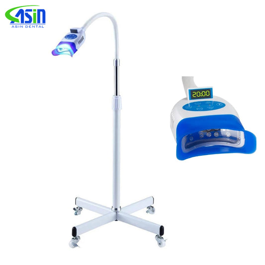 Dental Unit Floor Standing Type Oral Lamp Bleaching Cold Light LED Machine Teeth Whitening Light Machine With Wheels