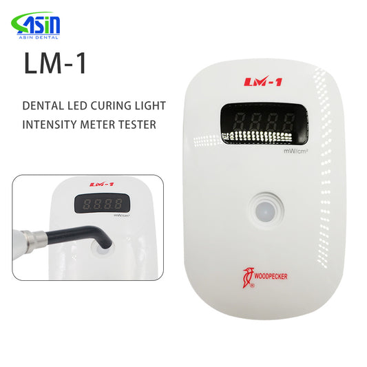 Dental New Woodpecker Led &amp; Halogen Dental Curing Light Meter Power Tester LM-1 Other Dentistry Tools