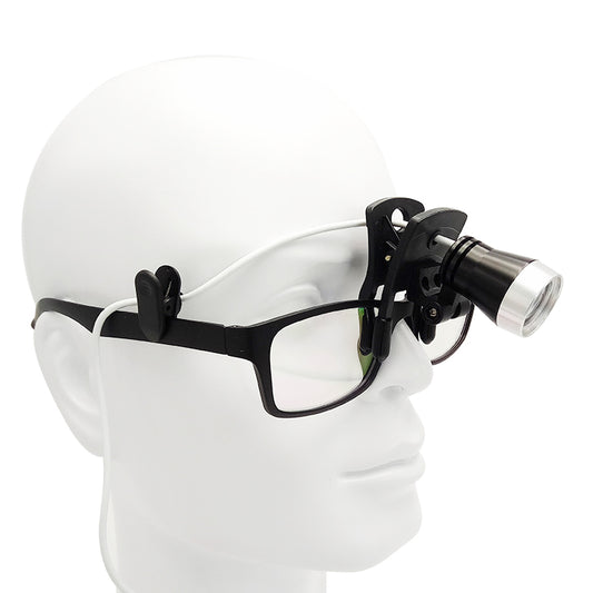 Surgical Glasses Magnifier With Illumination Led Head Light Lamp Dental Equipment 2.5X 3.5X Aluminum Box Ce Proved Loupe Surgery