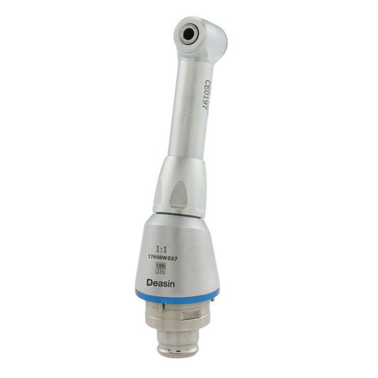 Dental 1:1 Contra Angle Handpiece head Push button type for Cordless Endodontic Motor Dental Equipments