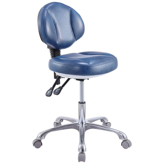 Dental Medical Stool With Wheels Ergonomics Design Dental Stool With Adjustable Arm Dental Instrument