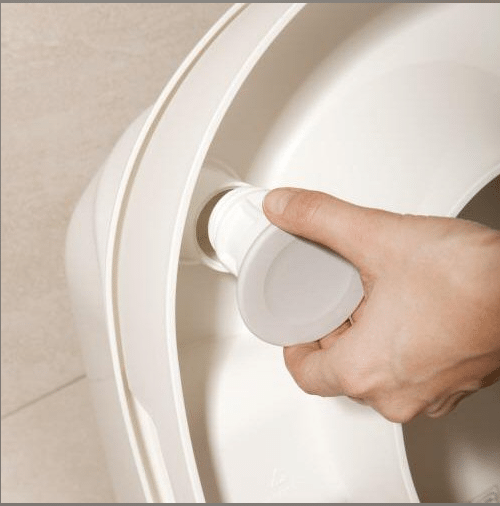 Cloo Fixed Raised Toilet Seat with Armrests