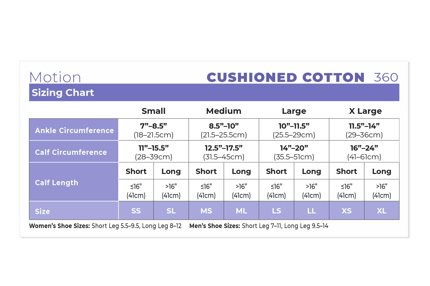 Sigvaris -  Motion - Cushioned Cotton Calf