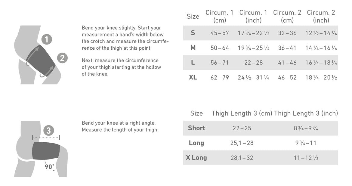 Sports Compression Thigh Sleeves