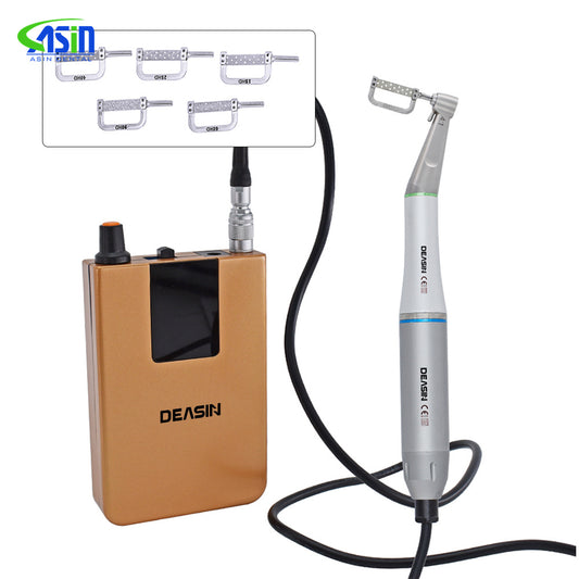 Dental Orthodontic Tools Reciprocating Interproximal Stripping Low Speed Contra Angle 4:1 Ipr System With Saw Blade