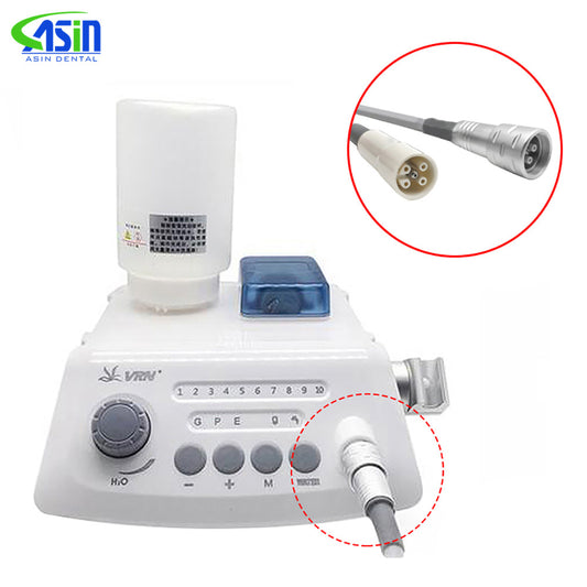 Dental Ultrasonic Scaler VRN-A8 Lights Wireless Control with Auto-water Supply with Wireless Foot Pedal LED Handpiece