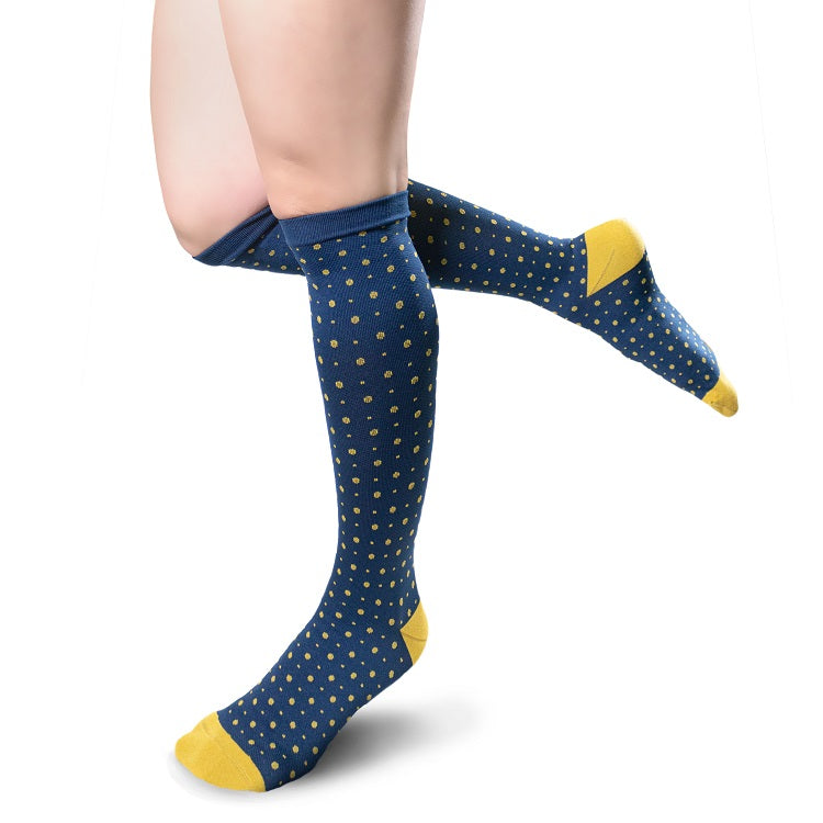 Unisex Polka Dot Pattern Knee-High