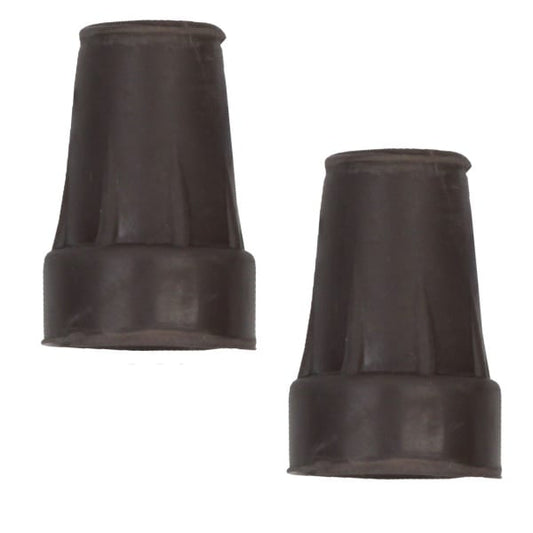 Walker Tips 7/8 in Black for Kaye Walker, Pair