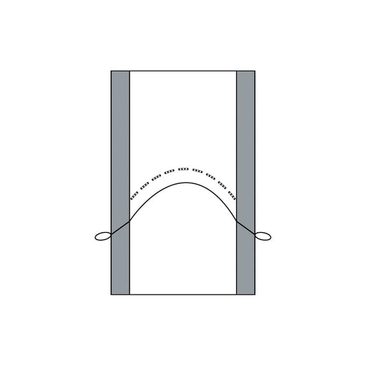 4Way LPL Nylon Sheet NS-Lock Non Slip Sides 85 x 200 cm