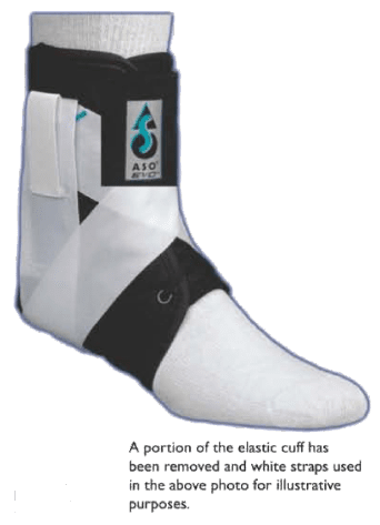 ASO EVO - Ankle Stabilizing Orthosis Black