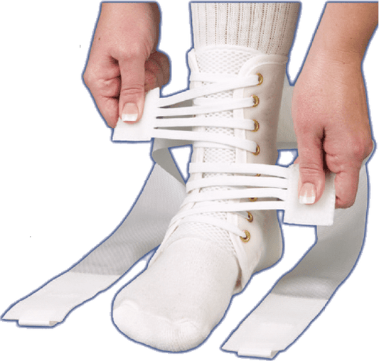 ASO Speed Lacer - Ankle Stabilizing Orthosis Black