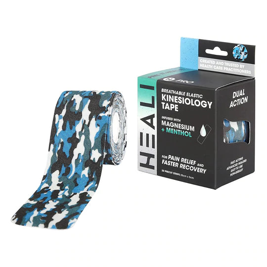 Blue Camo Design - Kinesiology Tape