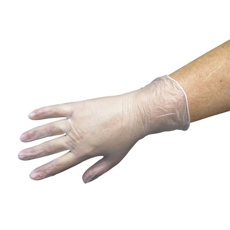 Vinyl Gloves, 100/Box