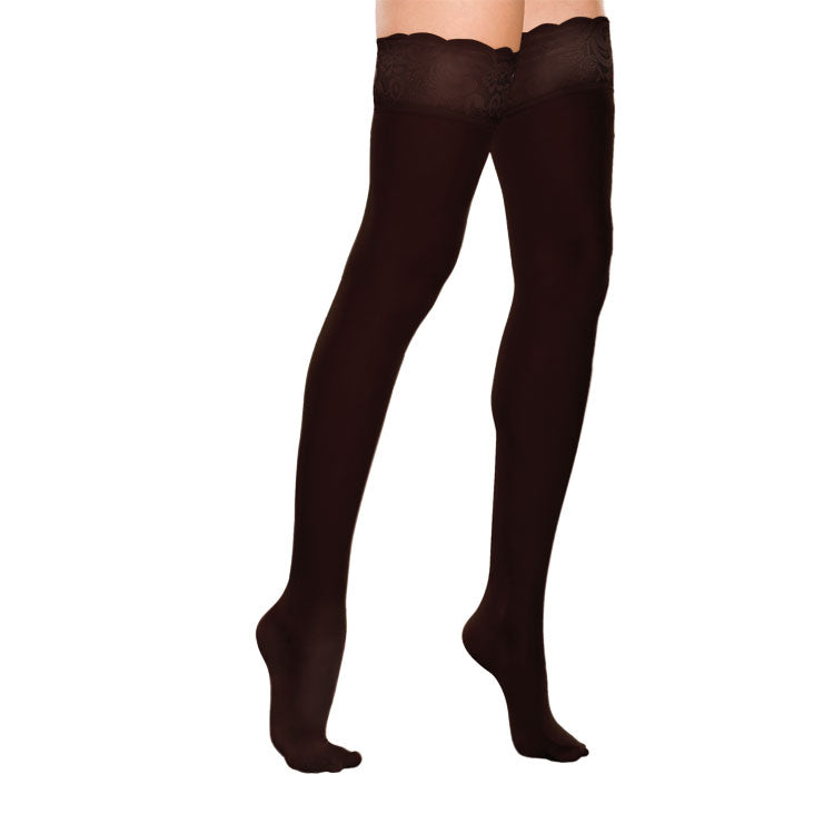 Thigh-High Stockings (lace-top)